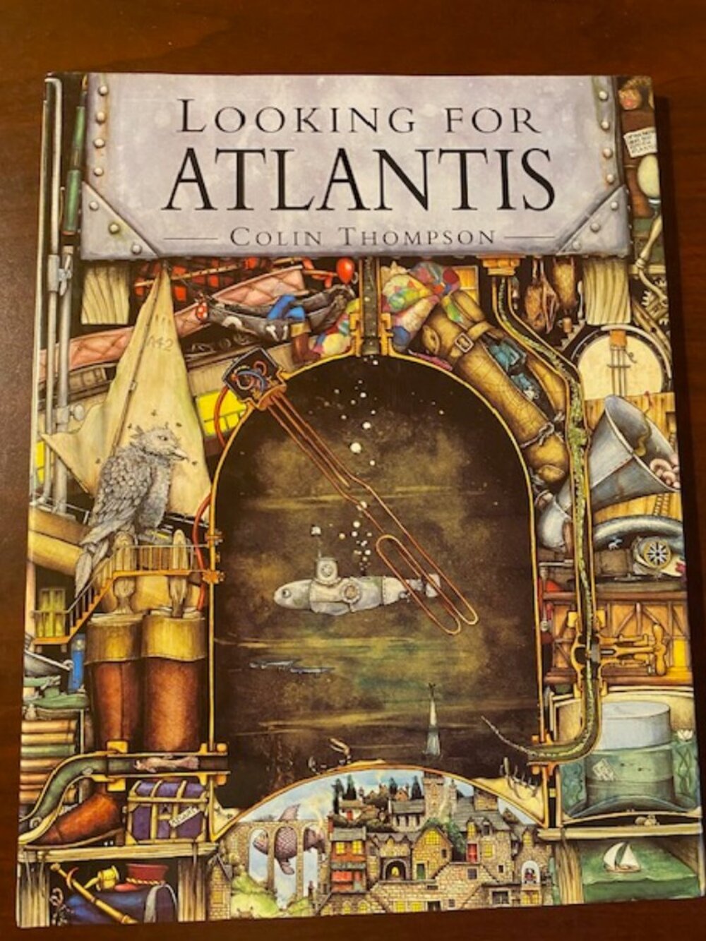 Looking for Atlantis Hardcover Colin Thompson HC DJ Alfred Knopf 1993